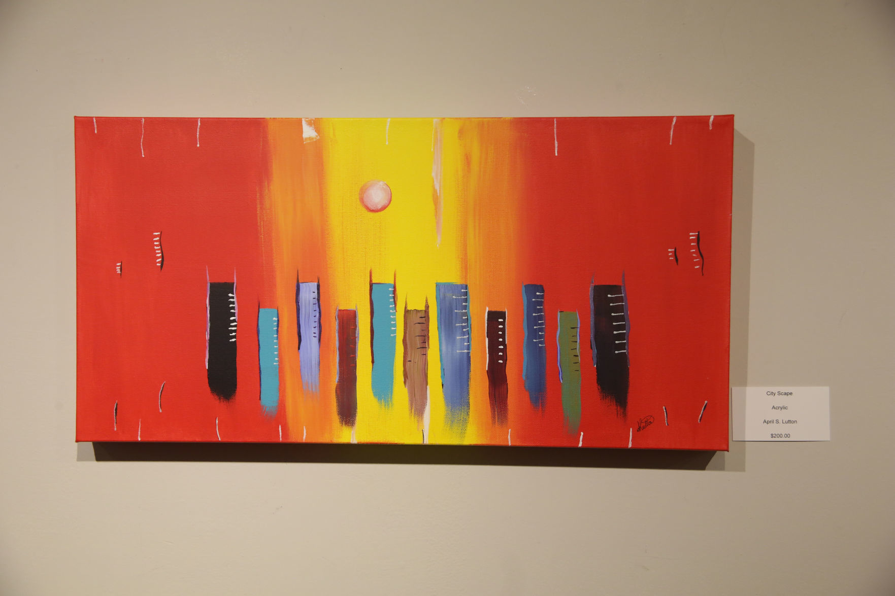 Opening for the Visions art exhibit at the Southern Shore Gallery